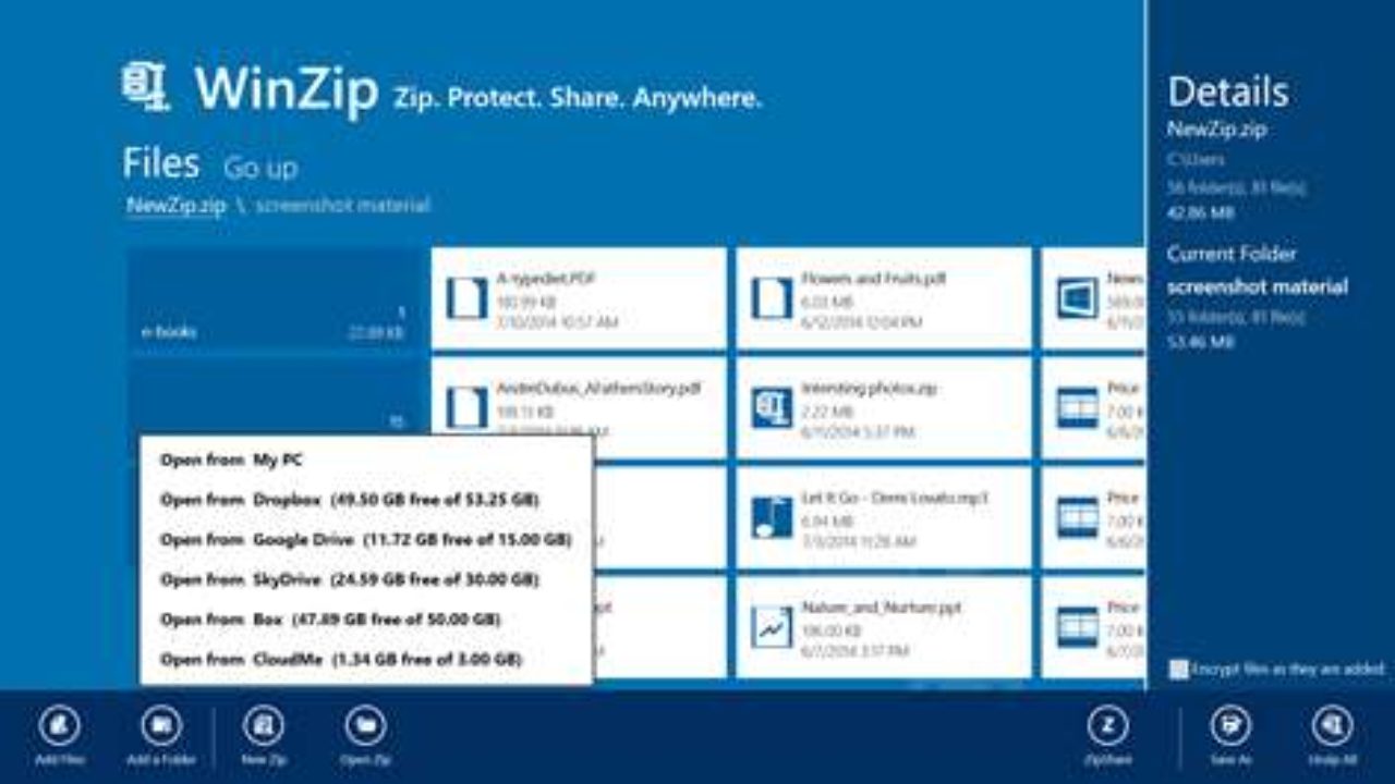 Zip files free download microsoft office